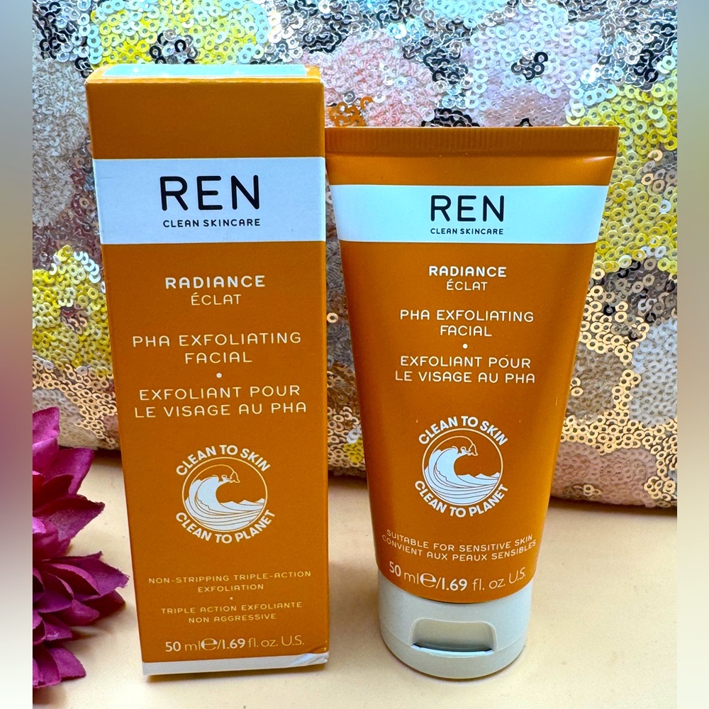 Ten clean skincare radiance eclat pha exfoliating facial